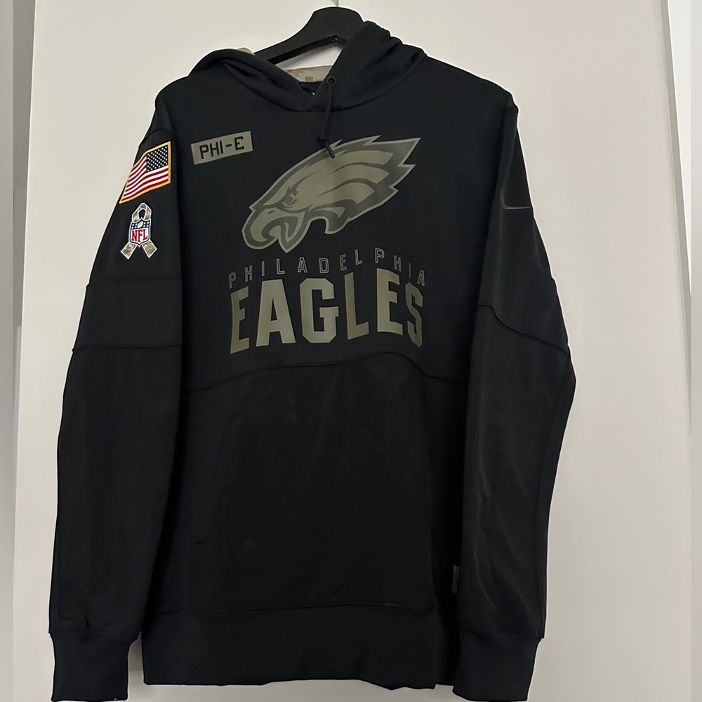 Philadelphia Eagles Sideline Performance Pullover Hoodie